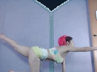 Yoga Beginner Livestream Flashing Latina