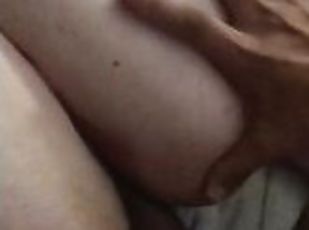 Breaking big booty white girl (noisy pussy farts)