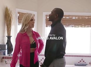 Darkx cherie deville closes the deal with bbc