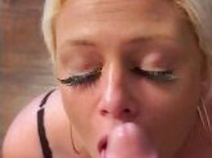 Gorgeous Little Slut Takes Pride In Earning the GAG!