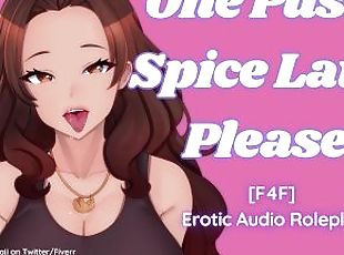 [F4F] One Pussy Spice Latte, Please!  ASMR Audio Roleplay Lesbian WLW Pussy Licking Making You Cum