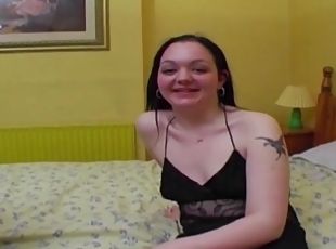 Teen porn auditions while boyfriend watches