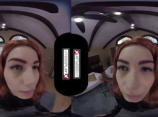 Vr cosplay x black widow rides your cock vr porn