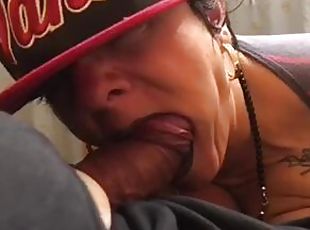 Strange Emy Sucking Big cock