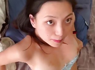 Little Liliana Asian College Girl POV sex