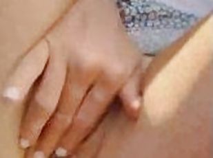 masturbation, orgasm, publik, fitta-pussy, amatör, milf, fingerknull, bil, fötter, fetisch