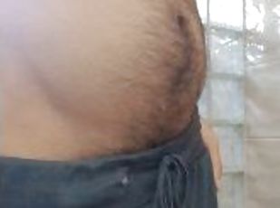 Daddy muscle bear belly