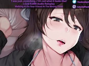 [F4M] Catching Your Sexually Frustrated Friend Masturbating~  Lewd Audio