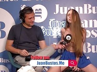 Latina Olivia Prada beautiful young lady rides sex machine and cums like crazy  Juan Bustos Podcast