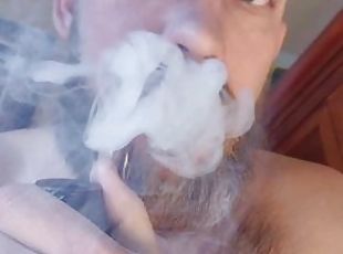 1 pipe smoke and cum