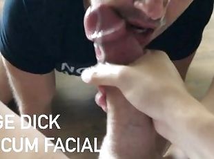 Massive Big Cum on Face Huge Facial 4K