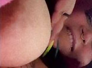 POV tittys in face