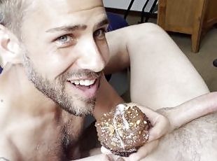 His Cock Cream On My Birthday Cupcake