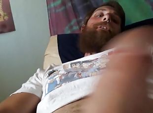 Straight guy gets his cock sucked by a man for the first time in POV